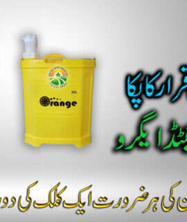 Orange Manual Spray Machine (573)